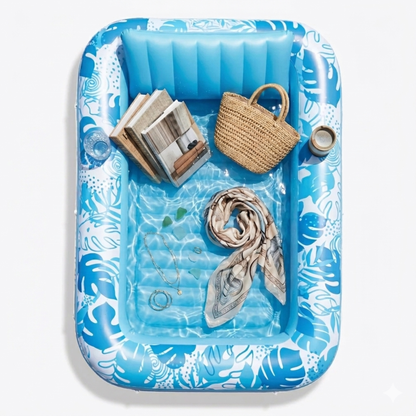 Inflatable Tanning Pool | The Ultimate Glow-Up Pool