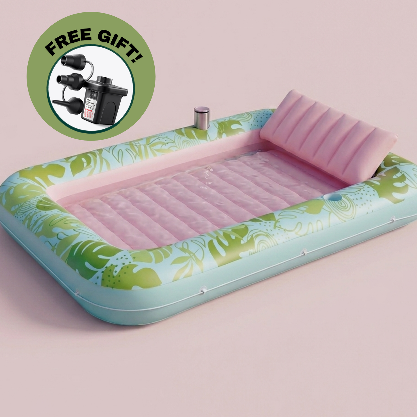 Inflatable Tanning Pool | The Ultimate Glow-Up Pool
