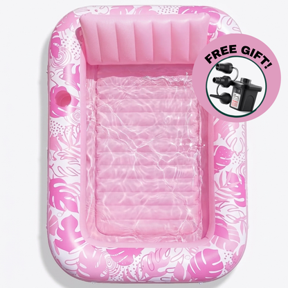 Inflatable Tanning Pool | The Ultimate Glow-Up Pool