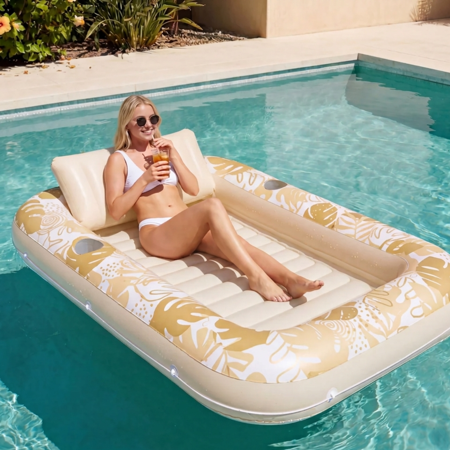 Inflatable Tanning Pool | The Ultimate Glow-Up Pool (Copy)