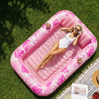 Inflatable Tanning Pool | The Ultimate Glow-Up Pool