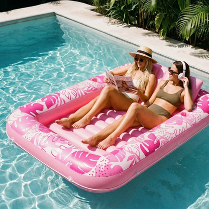 Inflatable Tanning Pool | The Ultimate Glow-Up Pool