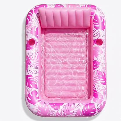 Inflatable Tanning Pool | The Ultimate Glow-Up Pool