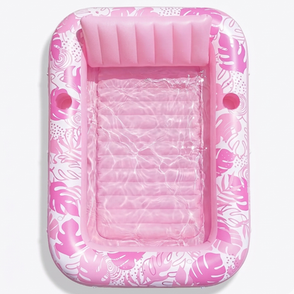Inflatable Tanning Pool | The Ultimate Glow-Up Pool