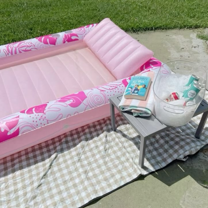 Inflatable Tanning Pool | The Ultimate Glow-Up Pool